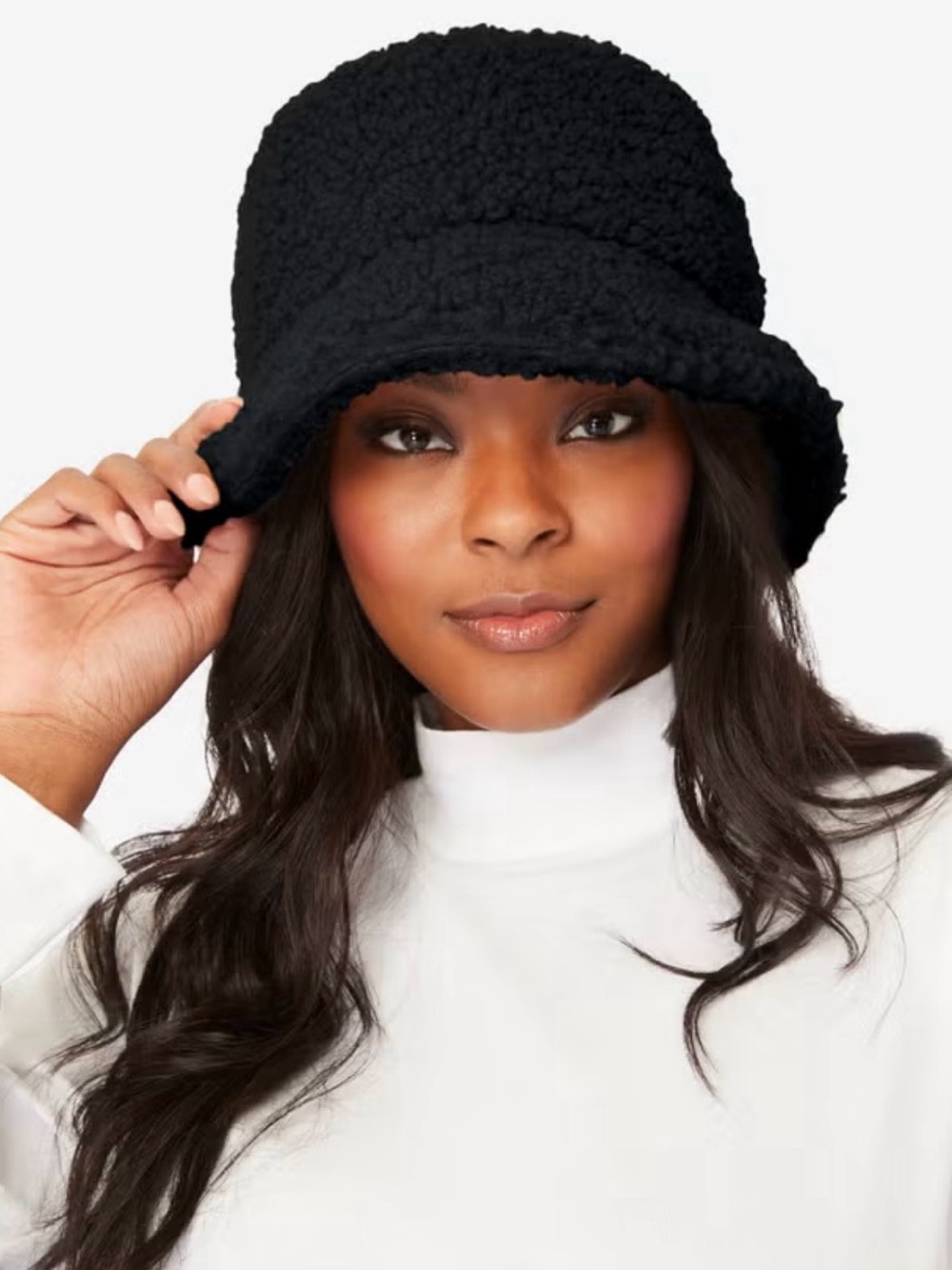 ROAM Black Sherpa Bucket Hat